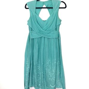 DRESSBARN | Cotton Eyelet Sweetheart Dress